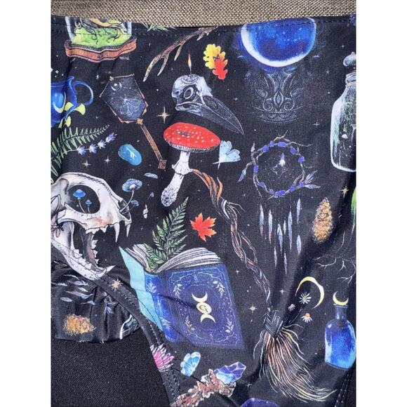 Witchery Snake Amethyst Hi Waist Sz Large Coramoon Swimsuit Adjustable Straps - Picture 4 of 6